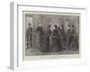 Meeting of the German Empress and Queen Victoria at Charlottenburg-null-Framed Giclee Print