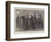 Meeting of the German Empress and Queen Victoria at Charlottenburg-null-Framed Giclee Print