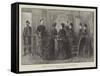 Meeting of the German Empress and Queen Victoria at Charlottenburg-null-Framed Stretched Canvas