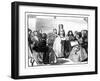 Meeting of the Ladies' Committee at Stafford House, Mid-Late 19th Century-MG Gow-Framed Giclee Print