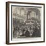 Meeting of the Manchester and Salford Co-Operative Society in the Free-Trade Hall, Manchester-null-Framed Giclee Print