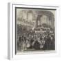 Meeting of the Manchester and Salford Co-Operative Society in the Free-Trade Hall, Manchester-null-Framed Giclee Print