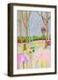 Meeting of the Minds Elephants-Wyanne-Framed Premium Giclee Print