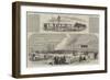 Meeting of the National Volunteer Artillery Association at Shoeburyness-null-Framed Giclee Print