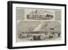 Meeting of the National Volunteer Artillery Association at Shoeburyness-null-Framed Giclee Print