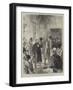 Meeting of the New Parliament, Arrival of New Members in Westminister Hall-Charles Robinson-Framed Giclee Print