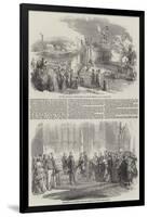 Meeting of the Royal Agricultural Show at Galway-null-Framed Giclee Print