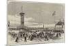 Meeting of the Royal Agricultural Society at Manchester, the Exhibition Yard, Old Trafford-null-Mounted Giclee Print