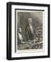 Meeting of the Royal Geographical Society-William Heysham Overend-Framed Premium Giclee Print