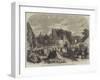 Meeting of the Sussex Archaeological Society at Amberley Castle-null-Framed Giclee Print