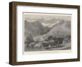 Meeting of the Three Rivers, Baths of Canquenes, Chile-null-Framed Giclee Print