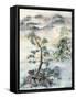 Meeting of the Wind, Nature & Man-Nan Rae-Framed Stretched Canvas