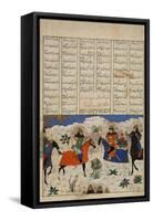Meeting of Two Muslim Generals-null-Framed Stretched Canvas
