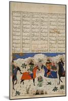 Meeting of Two Muslim Generals-null-Mounted Art Print