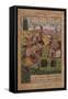 Meeting of Warriors, 1620-25-Mughal School-Framed Stretched Canvas