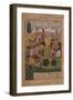 Meeting of Warriors, 1620-25-Mughal School-Framed Giclee Print