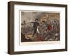 Meeting of Wellington and Blücher at La Belle Alliance-William Heath-Framed Giclee Print