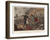 Meeting of Wellington and Blücher at La Belle Alliance-William Heath-Framed Giclee Print