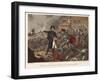 Meeting of Wellington and Blücher at La Belle Alliance-William Heath-Framed Giclee Print