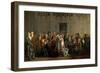 Meeting Of-Louis-Léopold Boilly-Framed Giclee Print