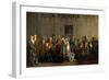 Meeting Of-Louis-Léopold Boilly-Framed Giclee Print