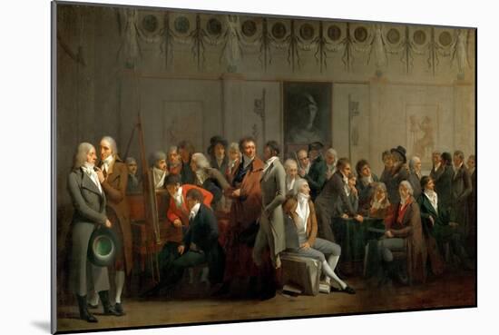 Meeting Of-Louis-Léopold Boilly-Mounted Giclee Print