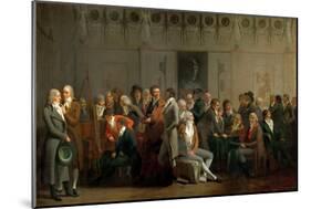 Meeting Of-Louis-Léopold Boilly-Mounted Giclee Print