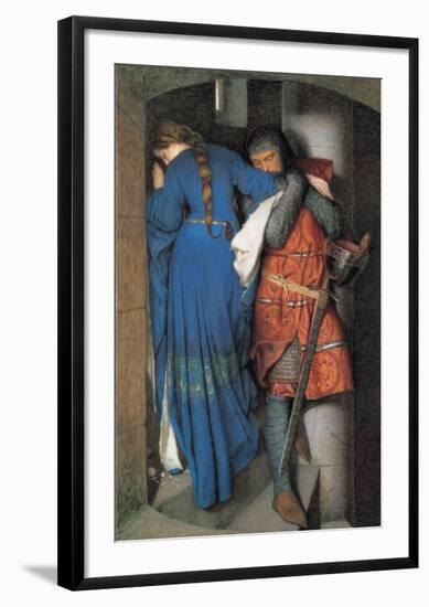 Meeting on the Turret Stairs-Frederick William Burton-Framed Giclee Print