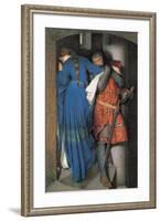 Meeting on the Turret Stairs-Frederick William Burton-Framed Giclee Print