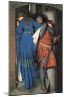 Meeting on the Turret Stairs-Frederick William Burton-Mounted Giclee Print