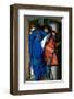 Meeting on Turret Stairs-Frederick William Burton-Framed Premium Giclee Print