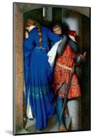 Meeting on Turret Stairs-Frederick William Burton-Mounted Premium Giclee Print