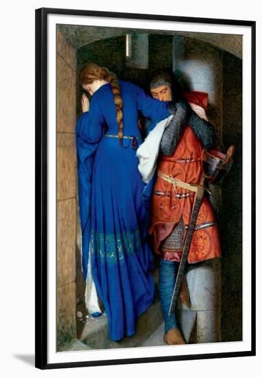 Meeting on Turret Stairs-Frederick William Burton-Framed Premium Giclee Print