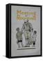 Meeting Roosevelt: a Story of Adventure..., 1910-American School-Framed Stretched Canvas