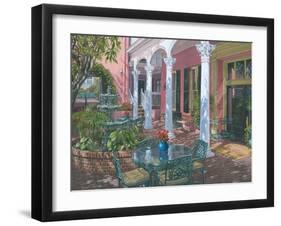 Meeting Street Inn Charleston-Richard Harpum-Framed Art Print