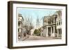 Meeting Street, St. Michael's Church, Charleston, South Carolina-null-Framed Art Print