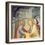 Meeting with Saint Anne-null-Framed Giclee Print