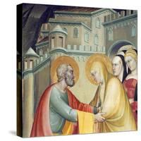 Meeting with Saint Anne-null-Stretched Canvas