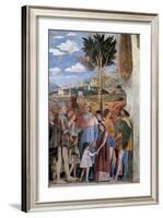 Meeting-Andrea Mantegna-Framed Art Print