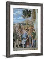 Meeting-Andrea Mantegna-Framed Art Print