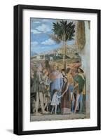 Meeting-Andrea Mantegna-Framed Art Print