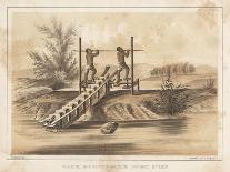 Chinese Irrigation Machine Worked by a Buffalo-Meffert-Mounted Giclee Print