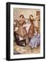 Meg Goes to Vanity Fair-Harold Copping-Framed Giclee Print