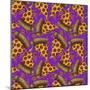 Mega Pizza Party Pattern-Lauren Ramer-Mounted Giclee Print