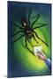 Mega-Spider at Home, Artwork by Lee Gibbons-null-Mounted Giclee Print