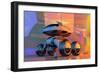 Megafuture AZ X one thousand XXIV-Fernando Palma-Framed Giclee Print