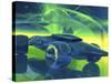 Megafuture Globa Spear XXVIII-Fernando Palma-Stretched Canvas
