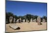 Megalithic stone-circles, 5000 to 4000 BC, Almendres Cromlech, near Evora, Portugal, Europe-Richard Maschmeyer-Mounted Photographic Print