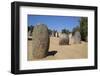 Megalithic stone-circles, 5000 to 4000 BC, Almendres Cromlech, near Evora, Portugal, Europe-Richard Maschmeyer-Framed Photographic Print