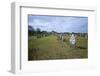 Megalithic Stones in the Menec Alignment at Carnac, Brittany, France, Europe-Rob Cousins-Framed Photographic Print